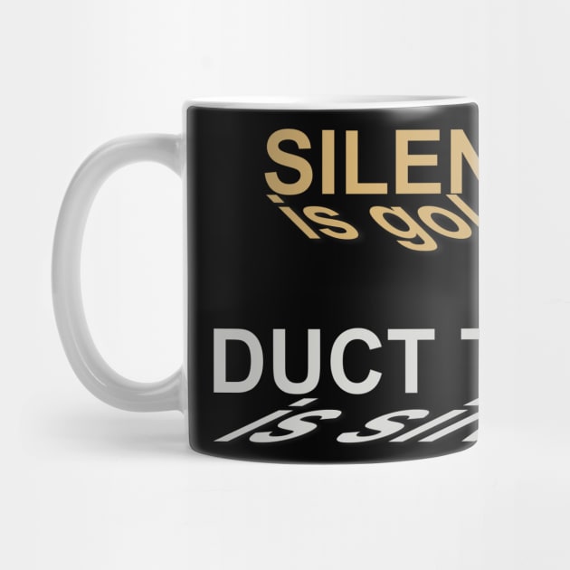 Silence Duct Tape by Cavalrysword